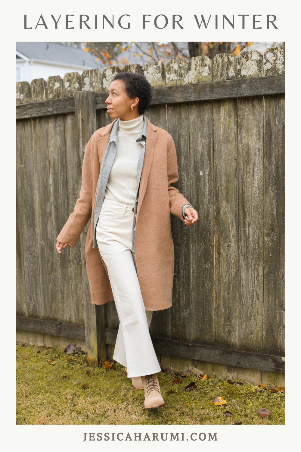 Layered cheap winter coat